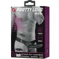 Pretty Love Myron, wibrujący strap-on z wydrążonym dildo – zdjęcie 6