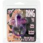 SEVEN CREATIONS vibrating silicone penis ring in lilac – image 2