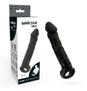 ADDICTED TOYS extension de pénis noire 2,5 cm – photo 2