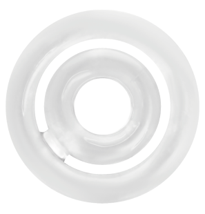 Ensemble d’anneaux péniens transparents 42 mm de ADDICTED TOYS – photo 1