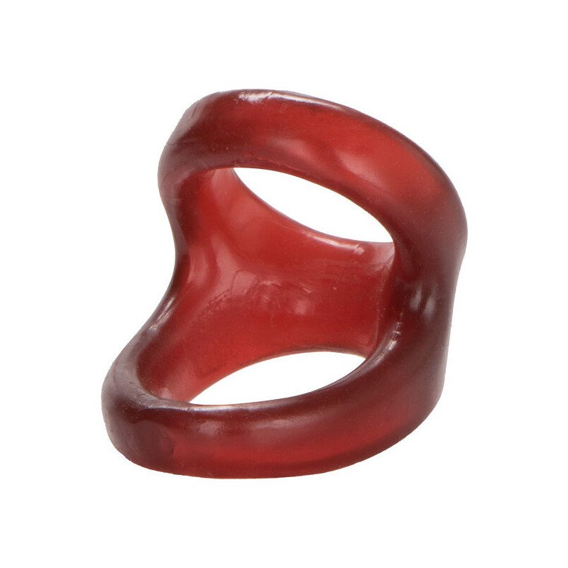 CALEXOTICS Colt Red Snug Tugger non-vibrating penis ring – image 1