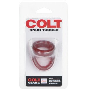 CALEXOTICS Colt Red Snug Tugger nicht vibrierender Penisring – Bild 2