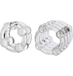 CALEXOTICS transparente Penisringe für intime Wellness – Bild 1