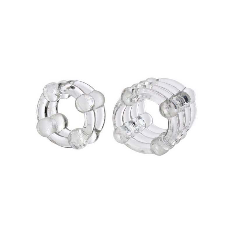 CALEXOTICS transparente Penisringe für intime Wellness – Bild 1 CALEXOTICS transparente Penisringe für intime Wellness – Bild 1
