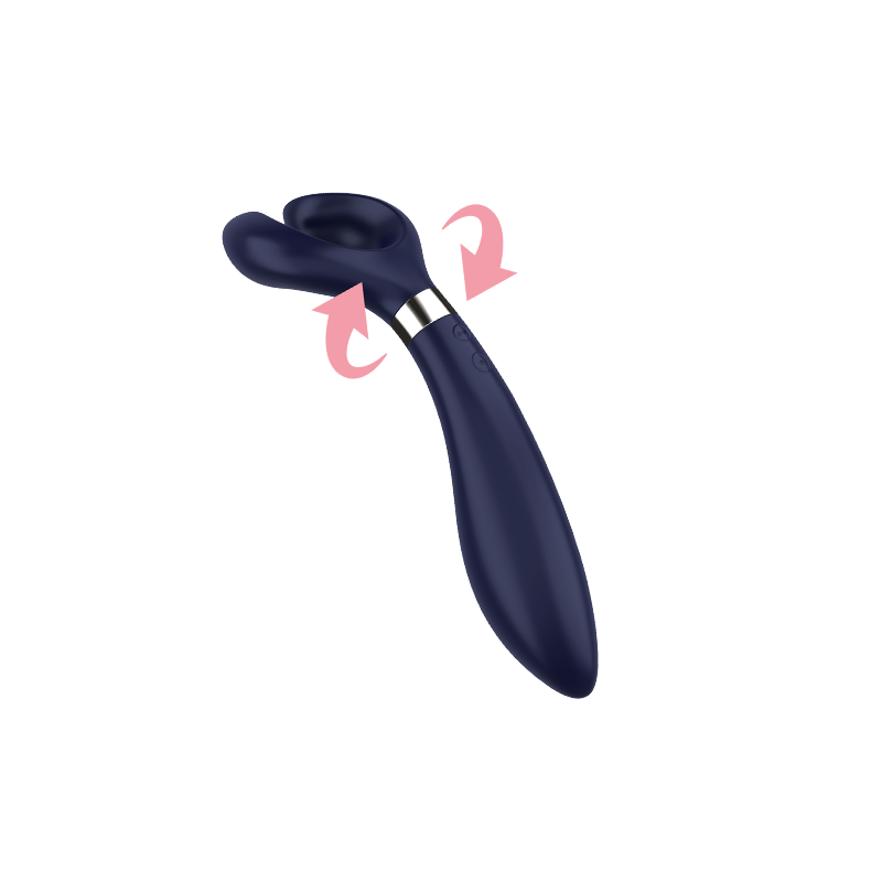 Satisfyer Multi Vibrator 3 – versatile vibrator in blue or black – image 1