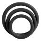 Calexotics-Set mit drei schwarzen Penisringen, 3 cm – Bild 1 Calexotics-Set mit drei schwarzen Penisringen, 3 cm – Bild 1