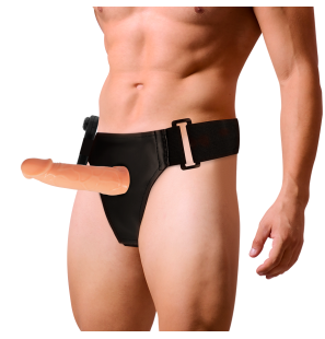 Uprząż z wibratorem 17 cm lub 4,5 cm marki Harness Attraction – zdjęcie 1
