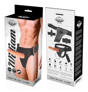 Harness mit Vibrator, 17 cm oder 4,5 cm – Harness Attraction – Bild 7
