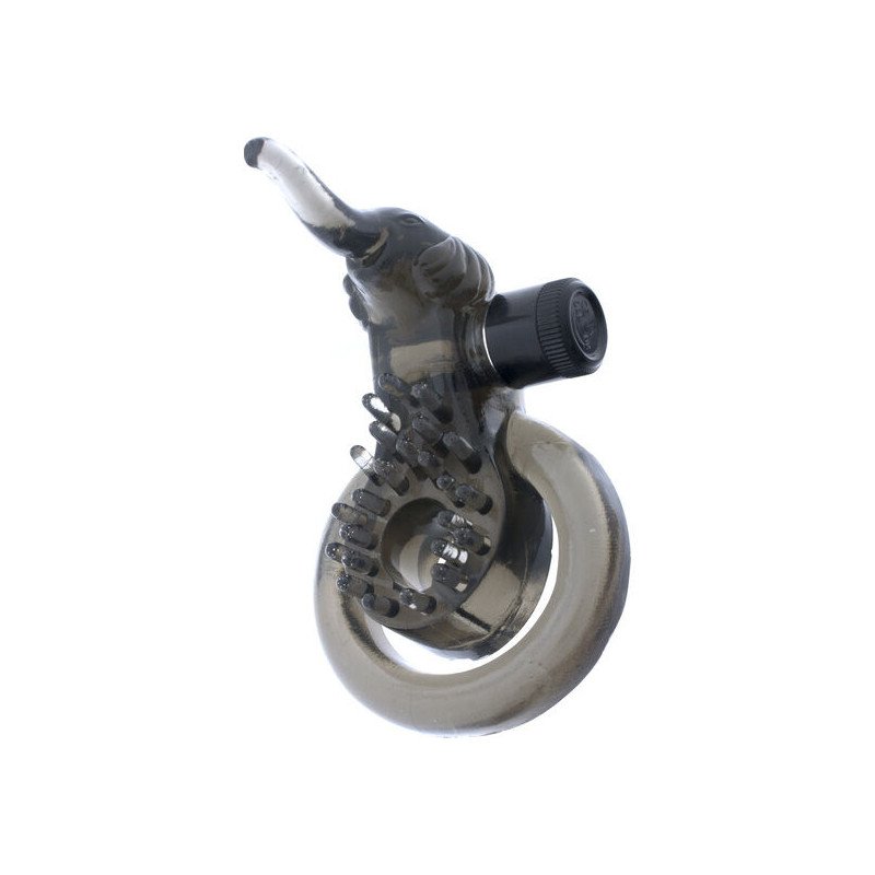 Seven Creations vibrating penis ring with stimulating elephant motif – image 1