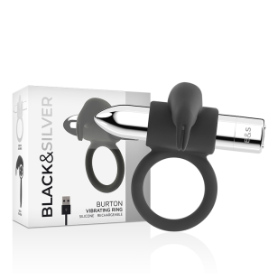 Rechargeable Vibrating Penis Ring with 10 Vibration Settings Burton – image 3