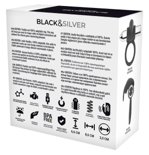 Rechargeable Vibrating Penis Ring with 10 Vibration Settings Burton – image 5