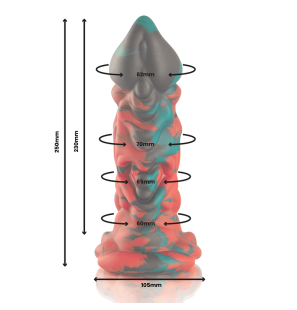 EPIC Phobos, grand gode en silicone avec base large – photo 4