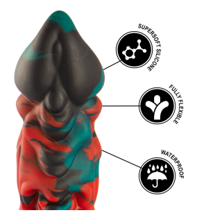 EPIC Phobos large silicone dildo with wide base – image 8