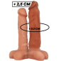 VIRILXL Penisverlängerer aus Flüssigsilikon V5 braun 11 cm – Bild 1