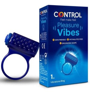 Control Plezier Vibes vibrating penis ring for intimate wellness – image 1