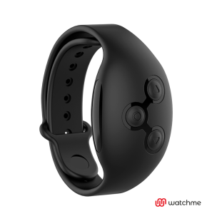 Anneau pénien vibrant Watchme avec télécommande de Black and Silver – photo 6