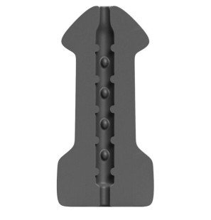 All Black masturbator voor ontspanning 17 cm – foto 1