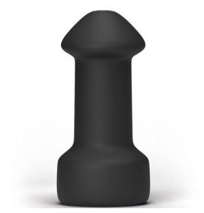 All Black masturbator for relaxation, 17 cm – image 2