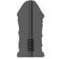 Masturbator All Black Papa 17 cm – zdjęcie 1 Masturbator All Black Papa 17 cm – zdjęcie 1
