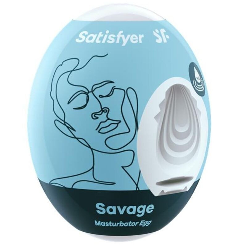 Masturbator Satisfyer w kształcie jajka dla dorosłych – zdjęcie 1