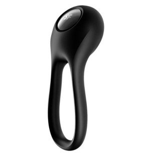 SATISFYER Majestic Duo vibrating cock ring, black – image 1