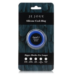 Anneau pénien JE JOUE en silicone avec constriction minimale – photo 6