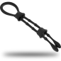 OHMAMA FETISH anneau en silicone effet corde pour pénis et testicules – photo 1