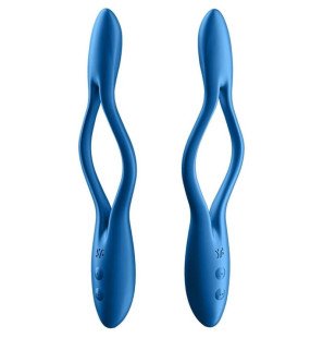 SATISFYER blauer elastischer Multivibrator für Erwachsene – Bild 2