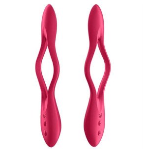 Satisfyer Elastic Joy Multi-Vibrator, Red – image 2