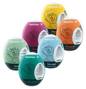 Satisfyer masturbator eieren set van 6 – foto 1