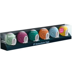 Satisfyer masturbator eieren set van 6 – foto 2