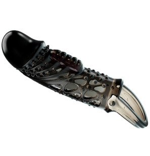 Pretty Love Cecelia – schwarze Penisschuhe für Erwachsene – Bild 2