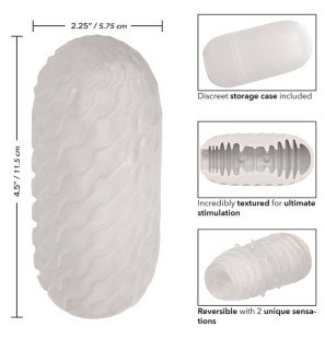 CALEXOTICS omkeerbare geribbelde stroker van 11,5 cm – foto 3