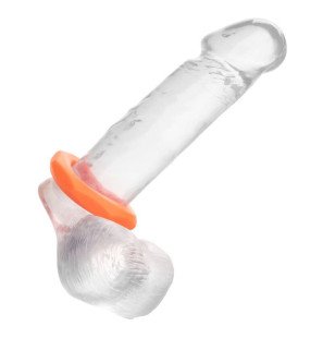 Calexotics Alpha Sexagon, anneau pénien orange non vibrant – photo 2