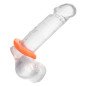 Calexotics Alpha Sexagon, anneau pénien orange non vibrant – photo 2
