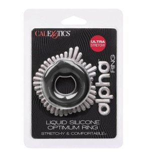 CALEXOTICS Alpha Optimum anneau pénien noir non vibrant – photo 8