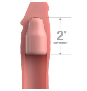 Fantasy X-Tensions Penisverlängerung mit Band 15,24 cm hautfarben – Bild 2