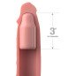 Fantasy X-Tensions penis sleeve met plug Skin – foto 2