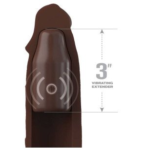 Fantasy X-Tensions gaine pénienne avec plug et télécommande 22,86 cm – photo 3