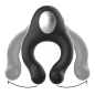 Anneau pénien vibrant rechargeable en silicone avec 3 moteurs – photo 4 Anneau pénien vibrant rechargeable en silicone avec 3 moteurs – photo 4