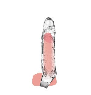 Transparante penisverlenger van 16 cm voor intiem comfort – foto 2