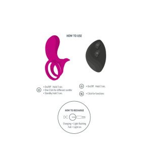 Anneau pénien vibrant XOCOON pour couples – photo 4