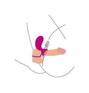 Anneau pénien vibrant XOCOON pour couples – photo 5