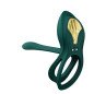 Anneau pénien vibrant ZALO Bayek avec télécommande pour couples, vert – photo 9