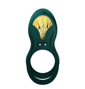 Anneau pénien vibrant ZALO Bayek avec télécommande pour couples, vert – photo 10
