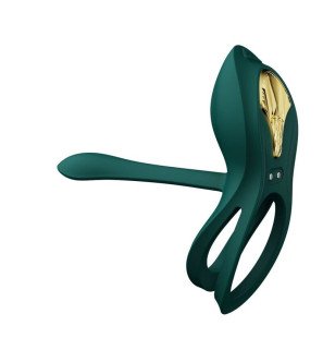 Anneau pénien vibrant ZALO Bayek avec télécommande pour couples, vert – photo 11