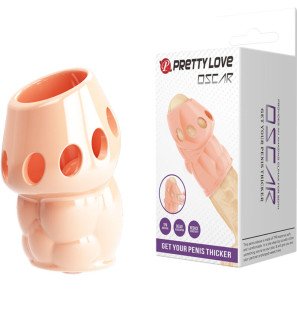 Pretty Love Oscar, naturalny pogrubiający penis – intymny komfort – zdjęcie 2