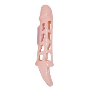 Pretty Love Harrison vibrierende Penisverlängerungsmanschette mit Haltegurt 13,5 cm – Bild 2