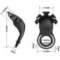 Ruben vibrating penis ring with 7 vibrations in black silicone – image 6 Ruben vibrating penis ring with 7 vibrations in black silicone – image 6