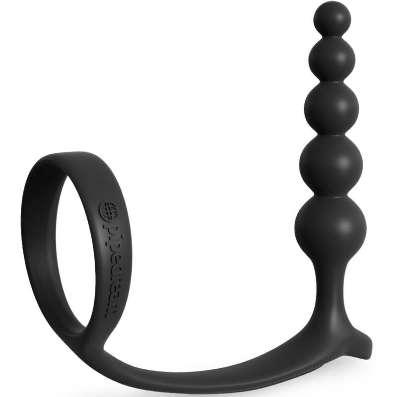 Analperlen mit Penisring 4 cm – Bild 1